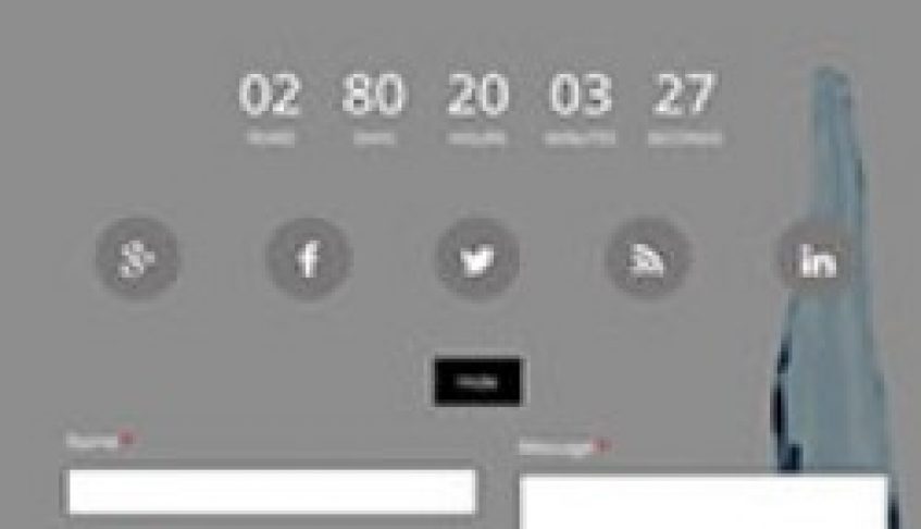 Coming Soon Page